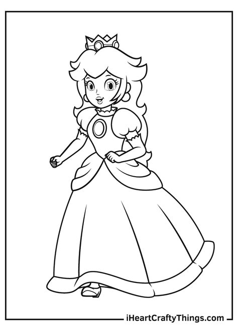 peaches para colorear|princess peach printables.